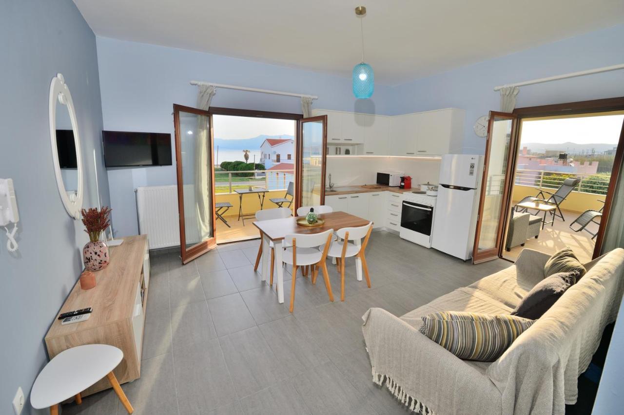 Ammos Apartment - Brand New, Stylish, By The Beach Kissamos Bagian luar foto