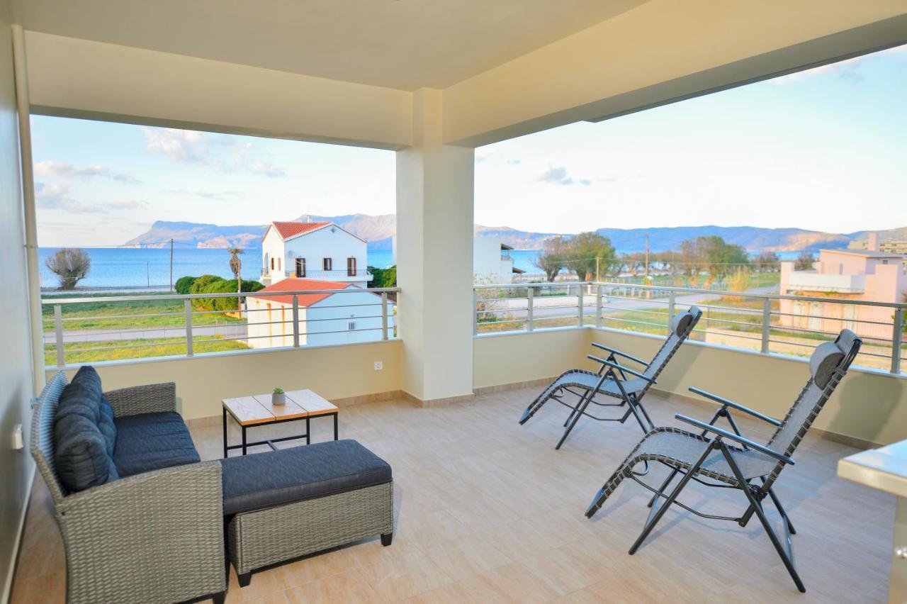 Ammos Apartment - Brand New, Stylish, By The Beach Kissamos Bagian luar foto
