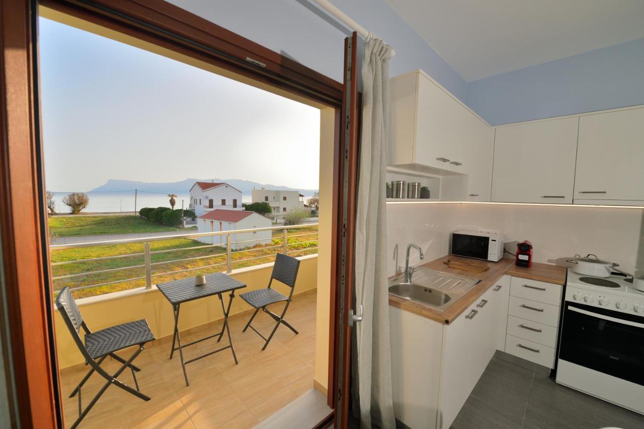 Ammos Apartment - Brand New, Stylish, By The Beach Kissamos Bagian luar foto